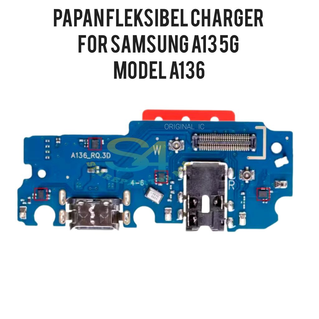 KONEKTOR  CHARGER INFINIX Samsung A13 5G PAPAN CAS KONEKTOR CHARGER FULL IC ORIGINAL MIC HF CAS