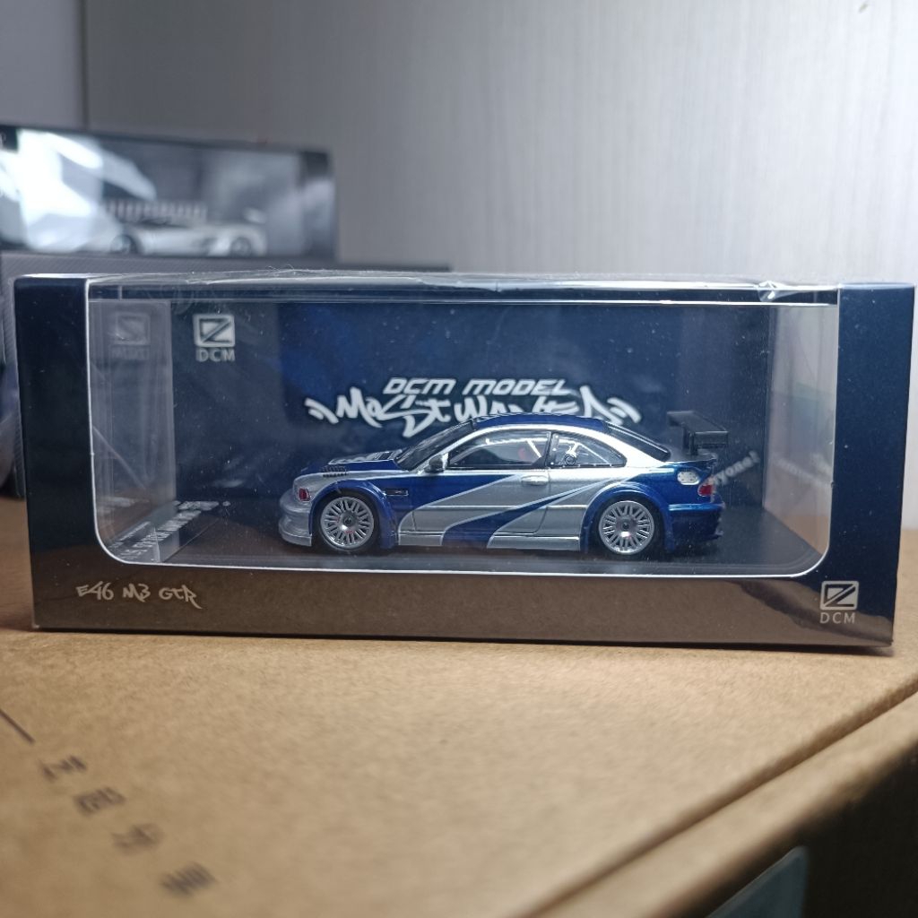 DCM Model BMW M3 GTR GT-R Most Wanted Razor Segel | Bukan Hotwheels