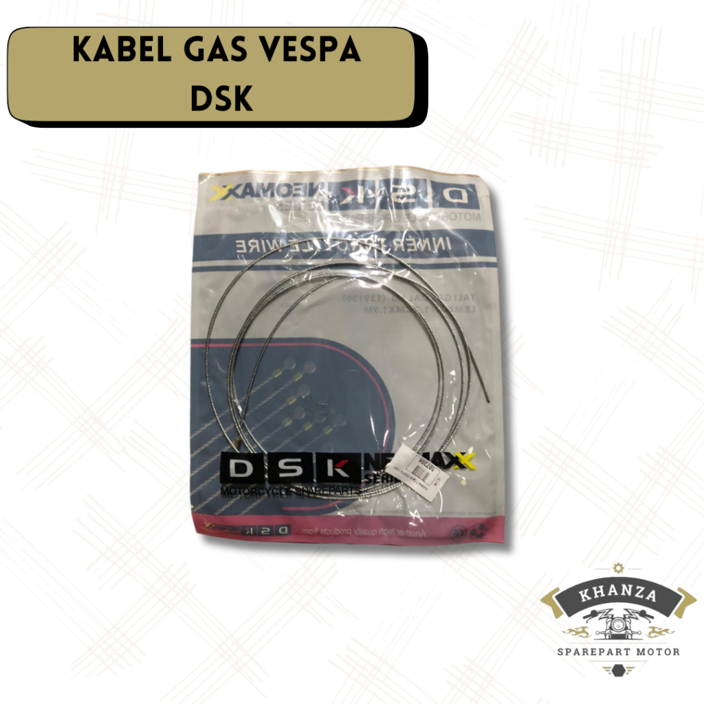 DSK Kawat Gas Vespa || Kabel Gas Tali Gas Vespa Panjang Murah