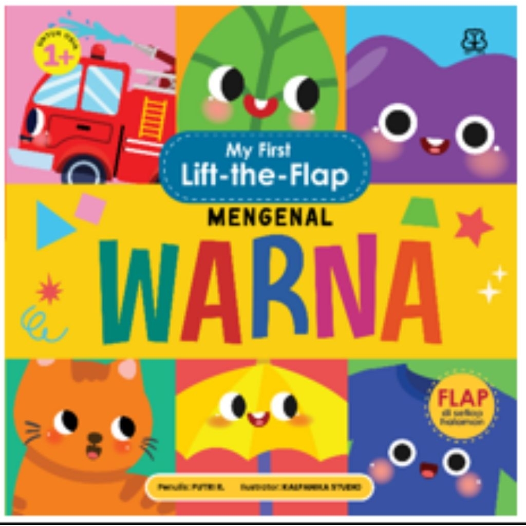 MY FIRST BOOK: MY FIRST LIFT-THE-FLAP MENGENAL WARNA (BOARDBOOK)
