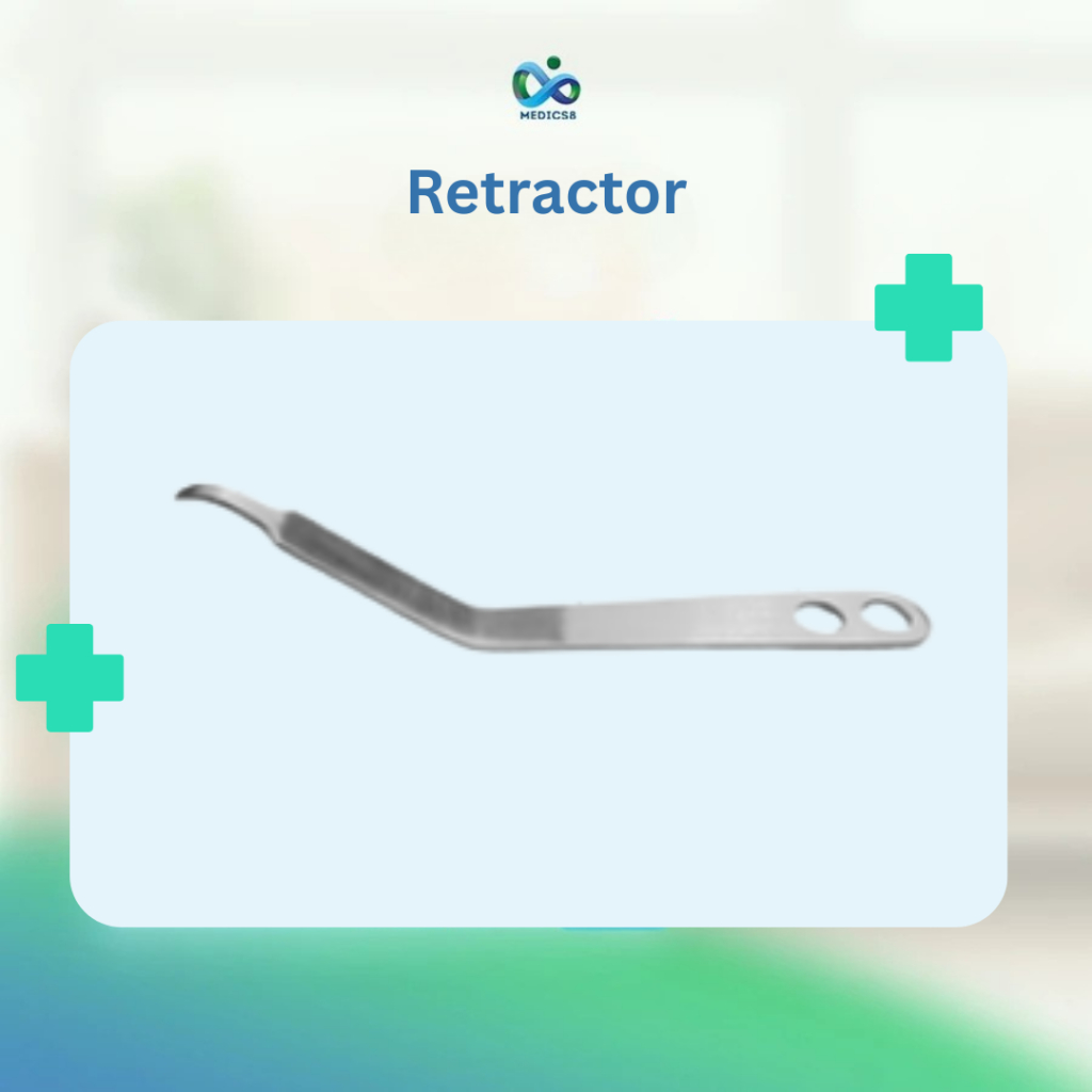 RETRACTOR 16 MM - SMALL FRAGMENT INSTRUMENT