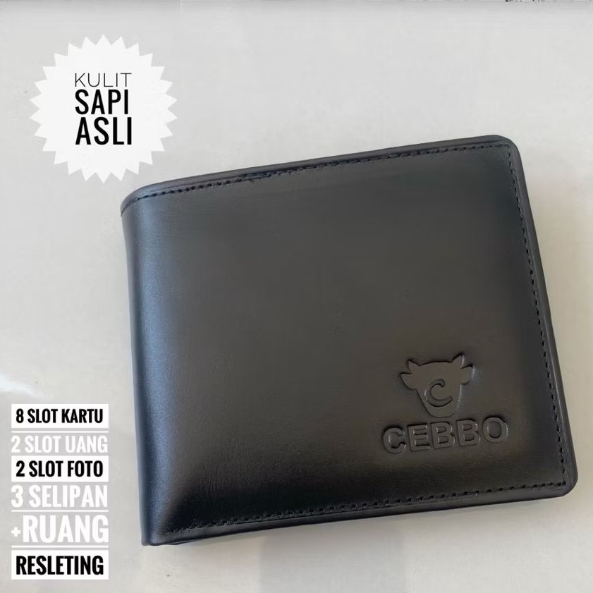 Dompet Pria Kulit Asli Dompet CEBBO Kulit Sapi