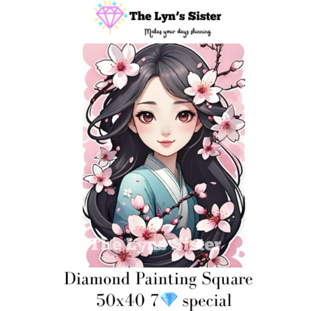 PREMIUM DIAMOND PAINTING 40x50 PRINT EDGE 5D DIAMOND SQUARE + SPECIAL DIAMOND