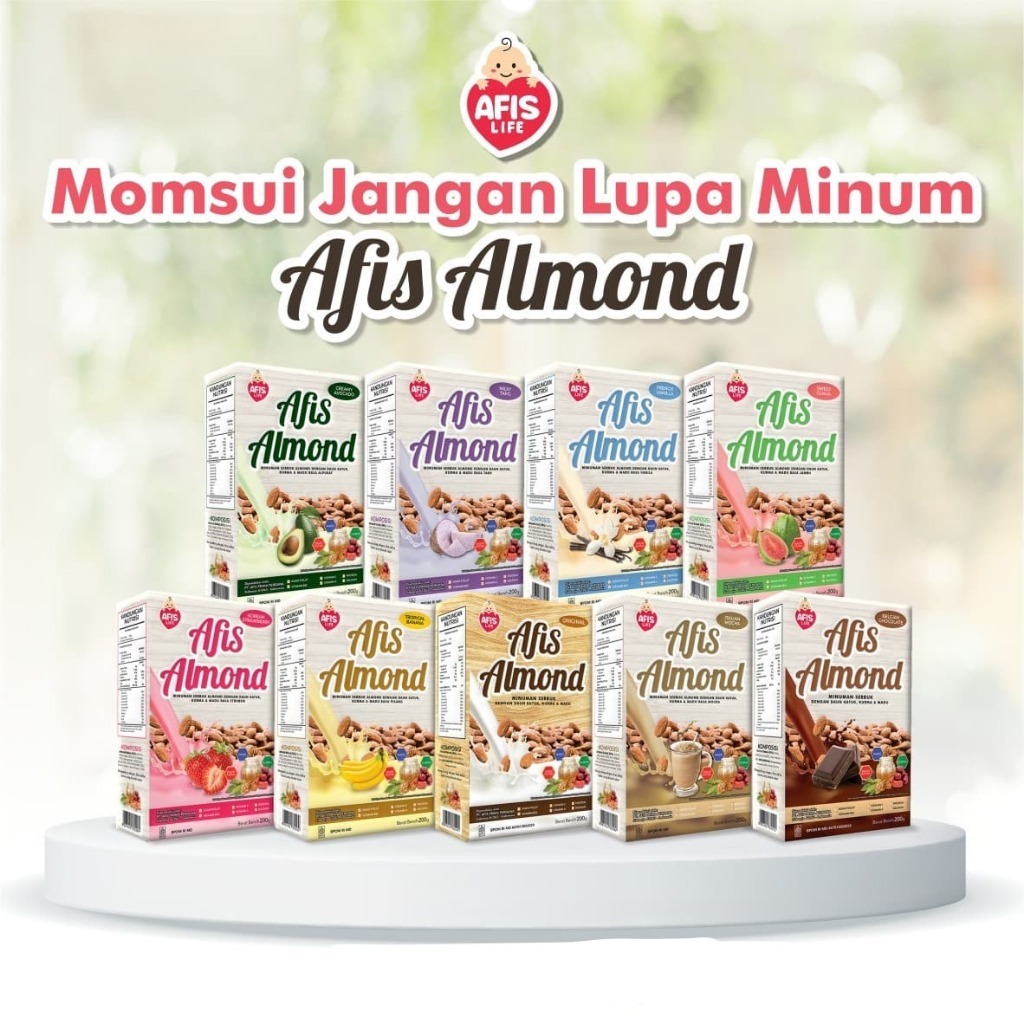 SUSU AFIS ALMOND / SUSU PELANCAR ASI ALMOND / SUSU ALMOND