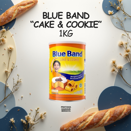BLUE BAND CAKE & COOKIE MENTEGA 1KG / MARGARIN