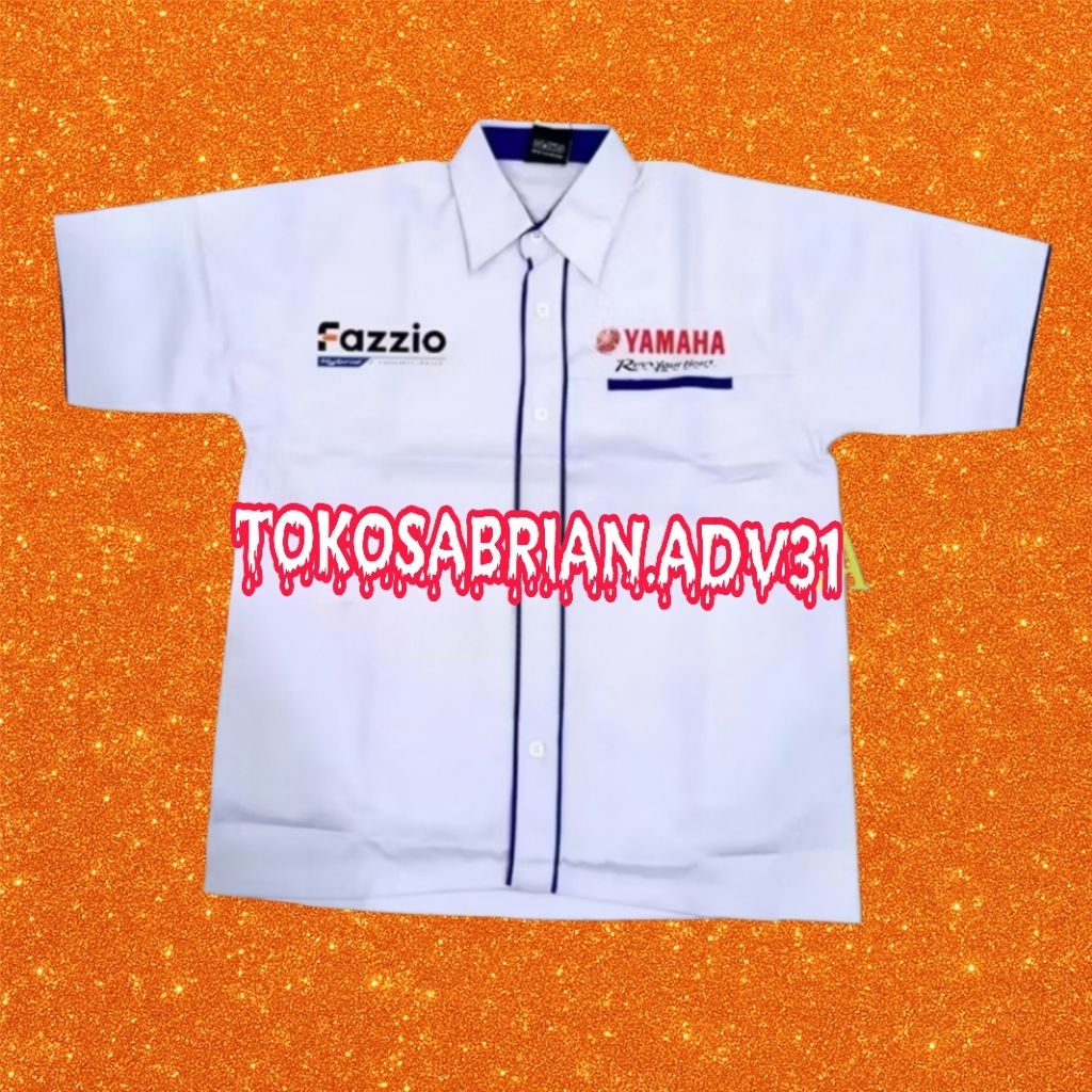 Kemeja Fazzio Kemeja Yamaha Fazzio Baju Fazzio Seragam Yamaha Fazzio