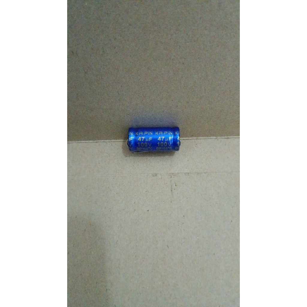 7078 kapasitor elco nonpolar np non polar 47uf 47 uf mf 47mf 100v