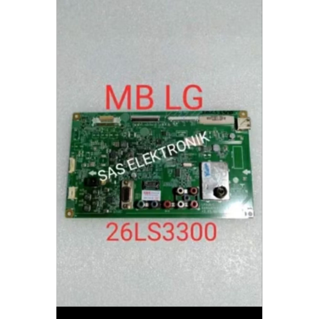 MB MOTHERBOARD MAINBOARD MESIN STAND KAKI PEDESTAL TV LED LG 26 INCH 26LS3300 26LS 3300 LP24B/C EAX6