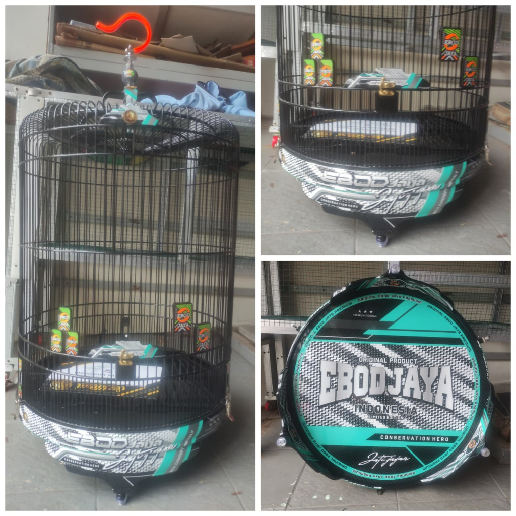 Sangkar Murai No2 Ebod Joss Pvc Decal Motif Tosca Ebod Jaya Premium