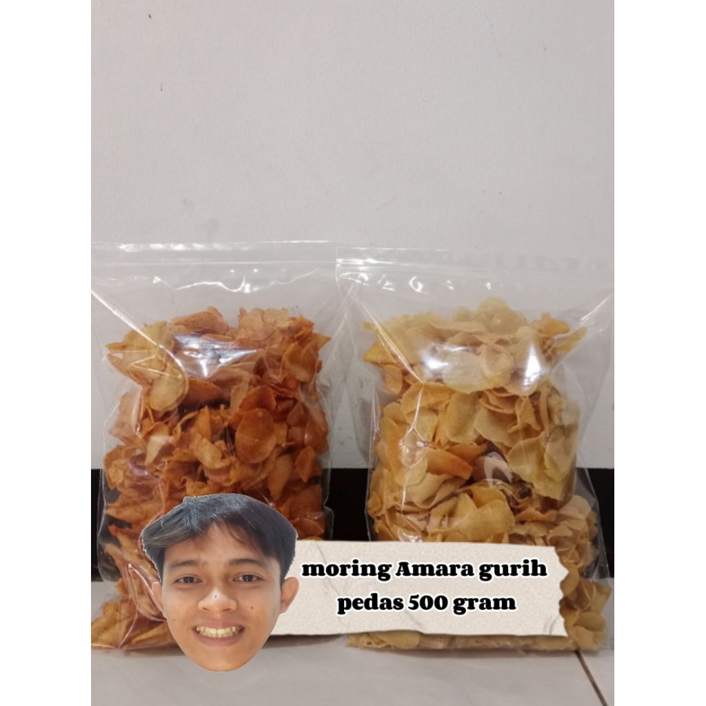 Moring Amara / Moring / keripik Moring / Moring Pedas  500 gram