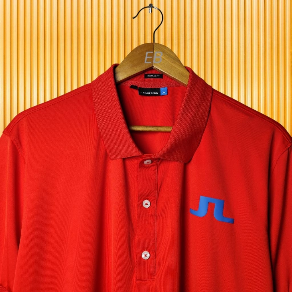 JL kaos kerah dryfit, kaos kerah olahraga golf pria