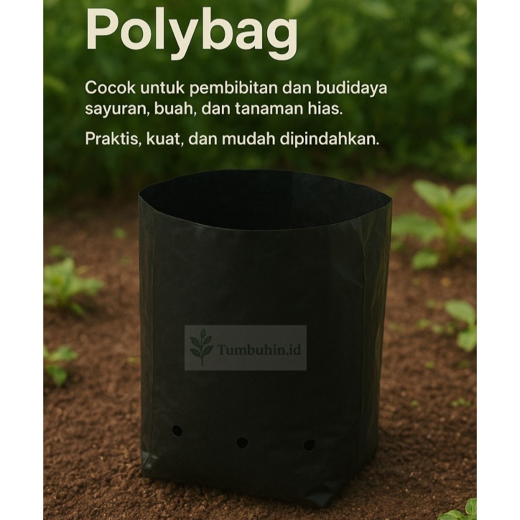 Polybag uk. 40x45, 35x40, 30x35.