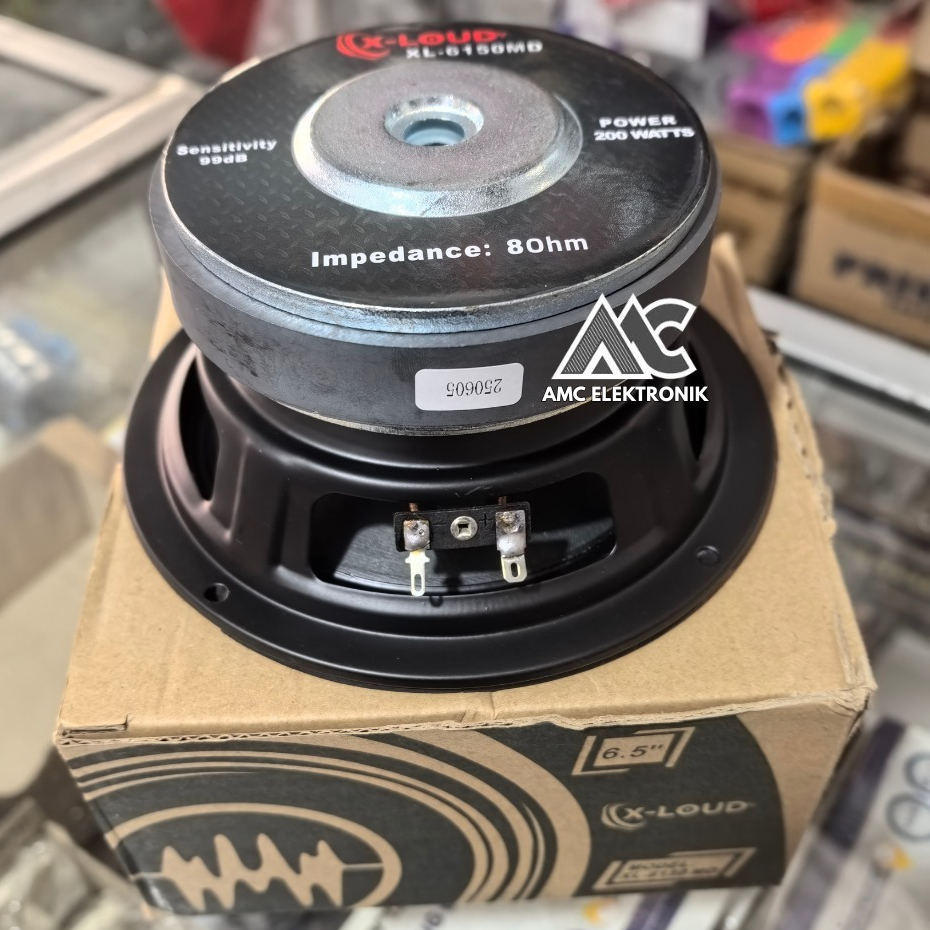 Speaker 6 INCH MIDDLE X-loud XL-6150MD 6 Inch Midel 200Watt