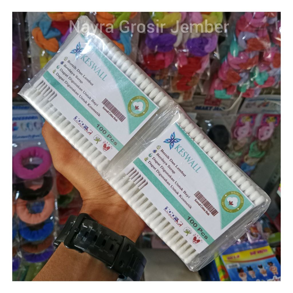 ( 100 Pcs ) Katembat / Cotton Buds Keswall Katembat