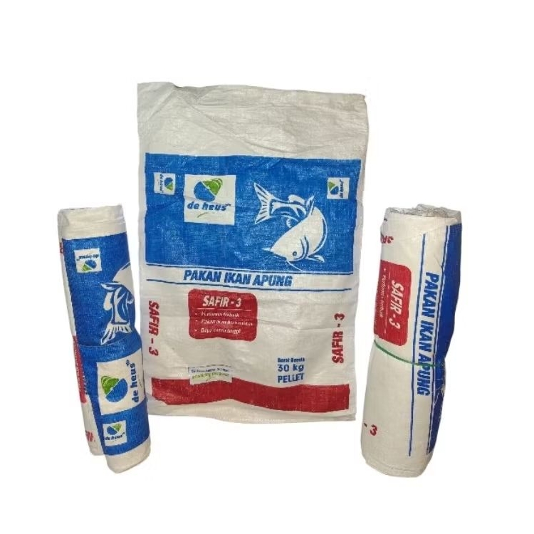 Karung Bekas 50kg (Isi 10 pcs) Karung Bekas Pakan ikan