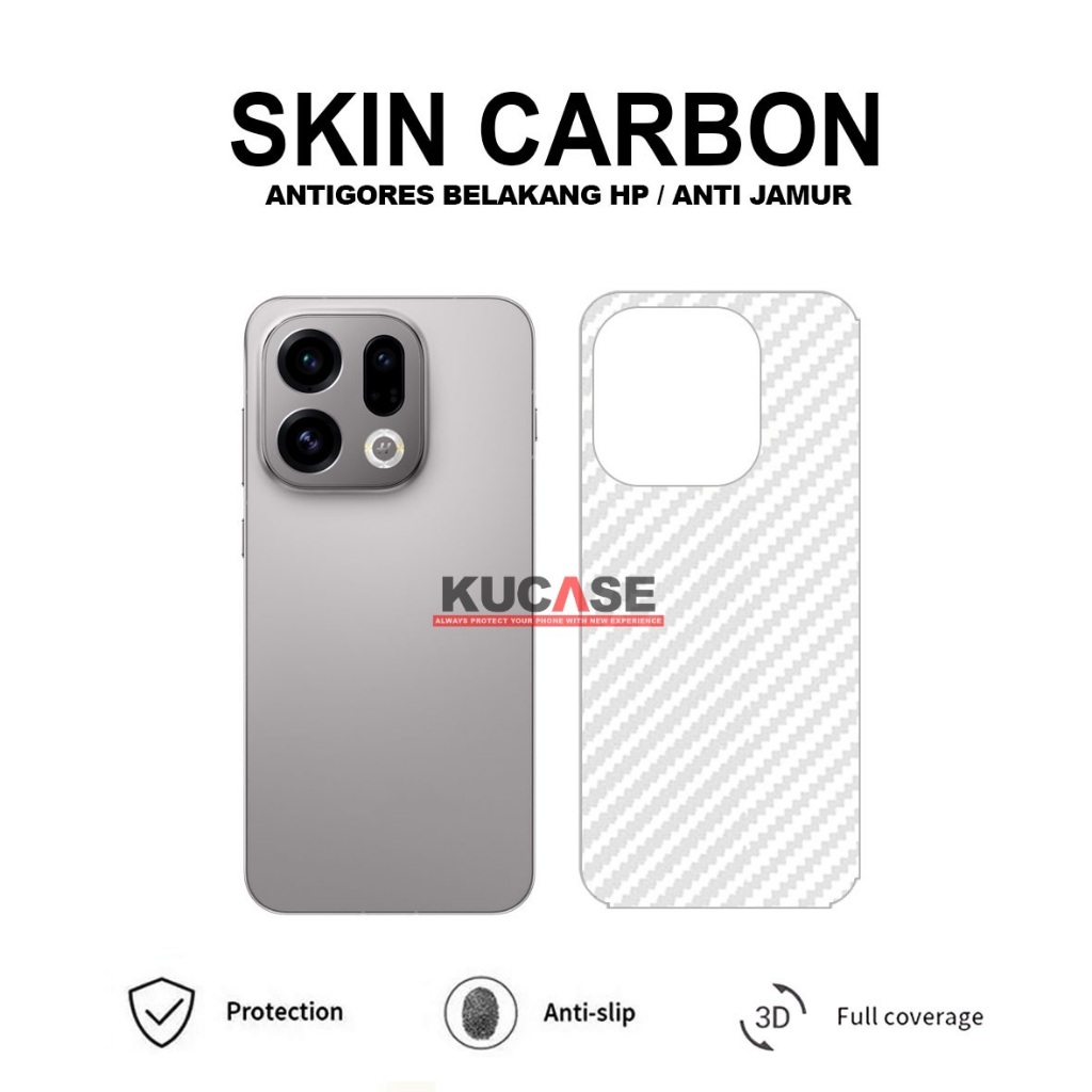 Oppo Find X9 Oppo Find X9 Pro Oppo Find X8 Oppo Find X8 Pro Oppo Find N5 Garskin Anti Gores Belakang