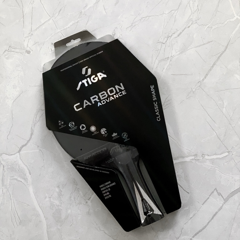 Stiga Carbon Advance Round (bentuk bulat) - Bet Premade Sweden