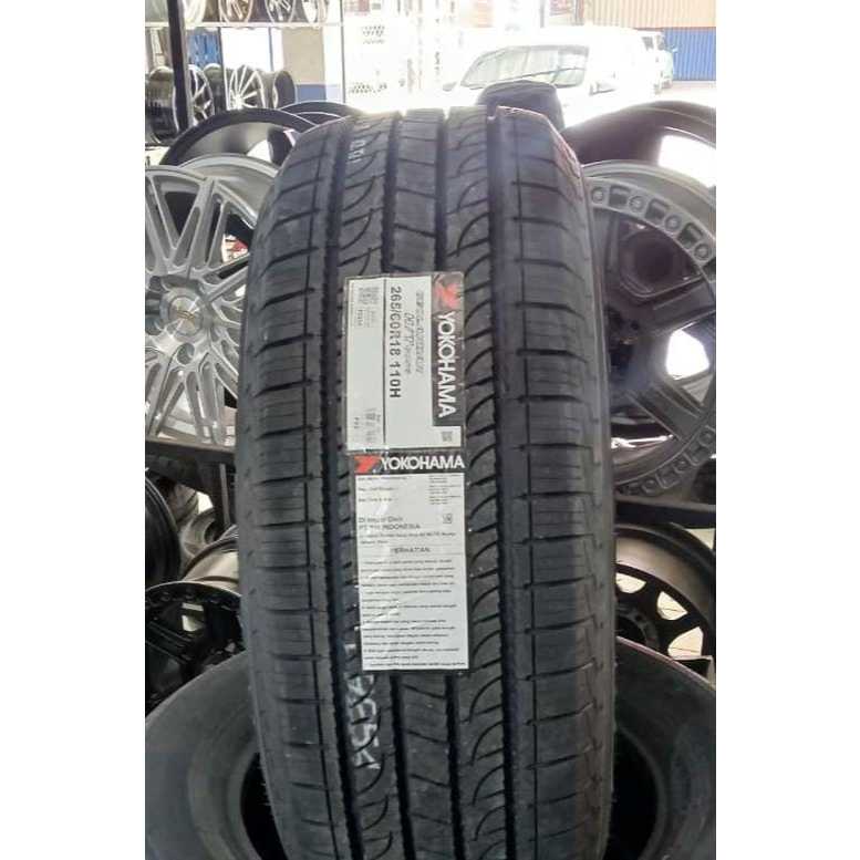 Ban Mobil Pajero Fortuner Hilux Prado Triton R18 Merk YOKOHAMA GEOLANDAR HT -G056 265 60 R18_Tubless