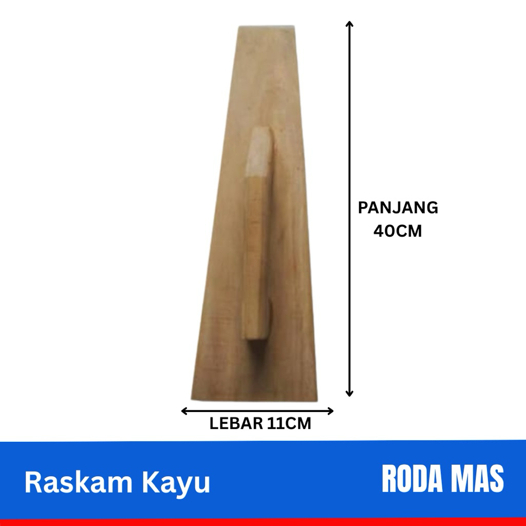 roskam/raskam acian/roskam kayu/panjang 40cm