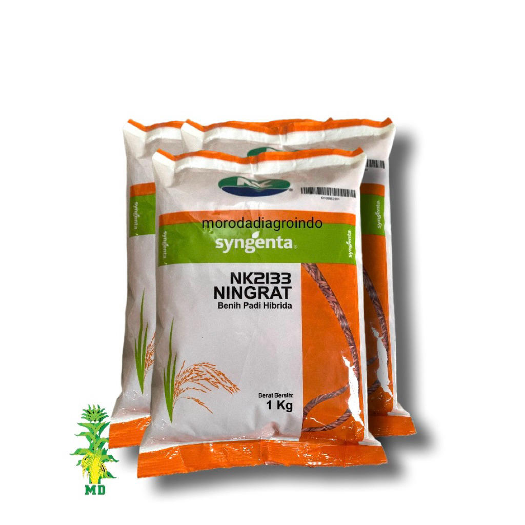 Benih padi hibrida NK Ningrat NK2133 kemasan 1kg, diproduksi oleh Syngenta