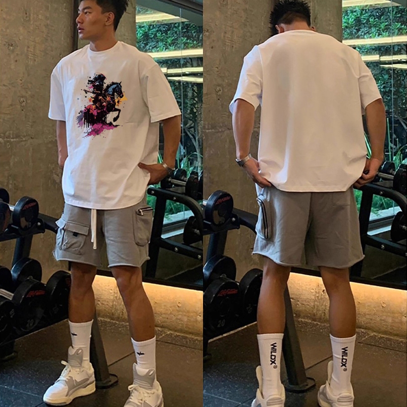 COD Kaos Distro Putih Keren Lembut Anti Bakteri kaos crewneck pria