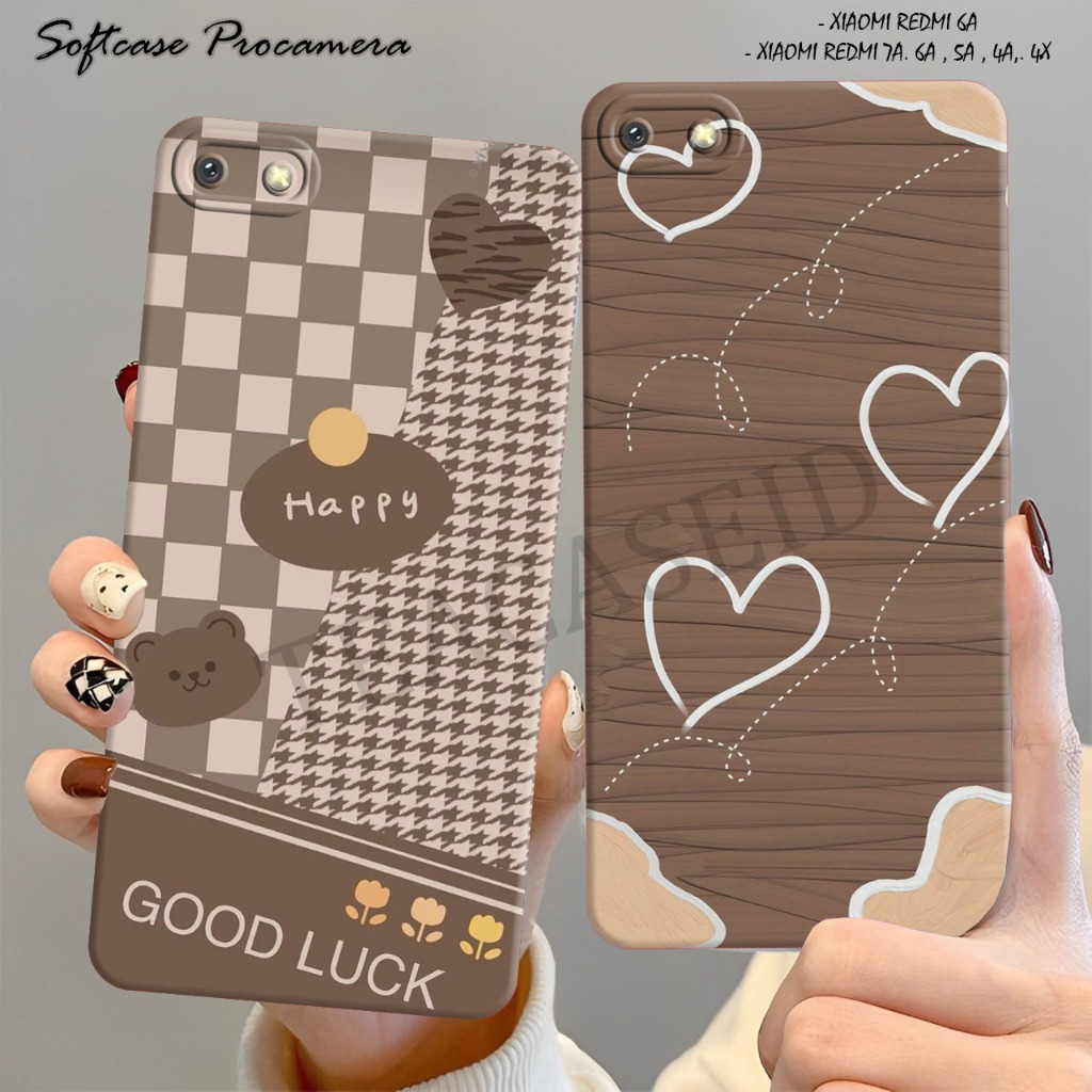 Case Hp Redmi 6A / 5A / 4A / 7A / 4X / 5X / Mi A1 2017 / Redmi Note 5a / Note 5a Prime - Softcase Pr