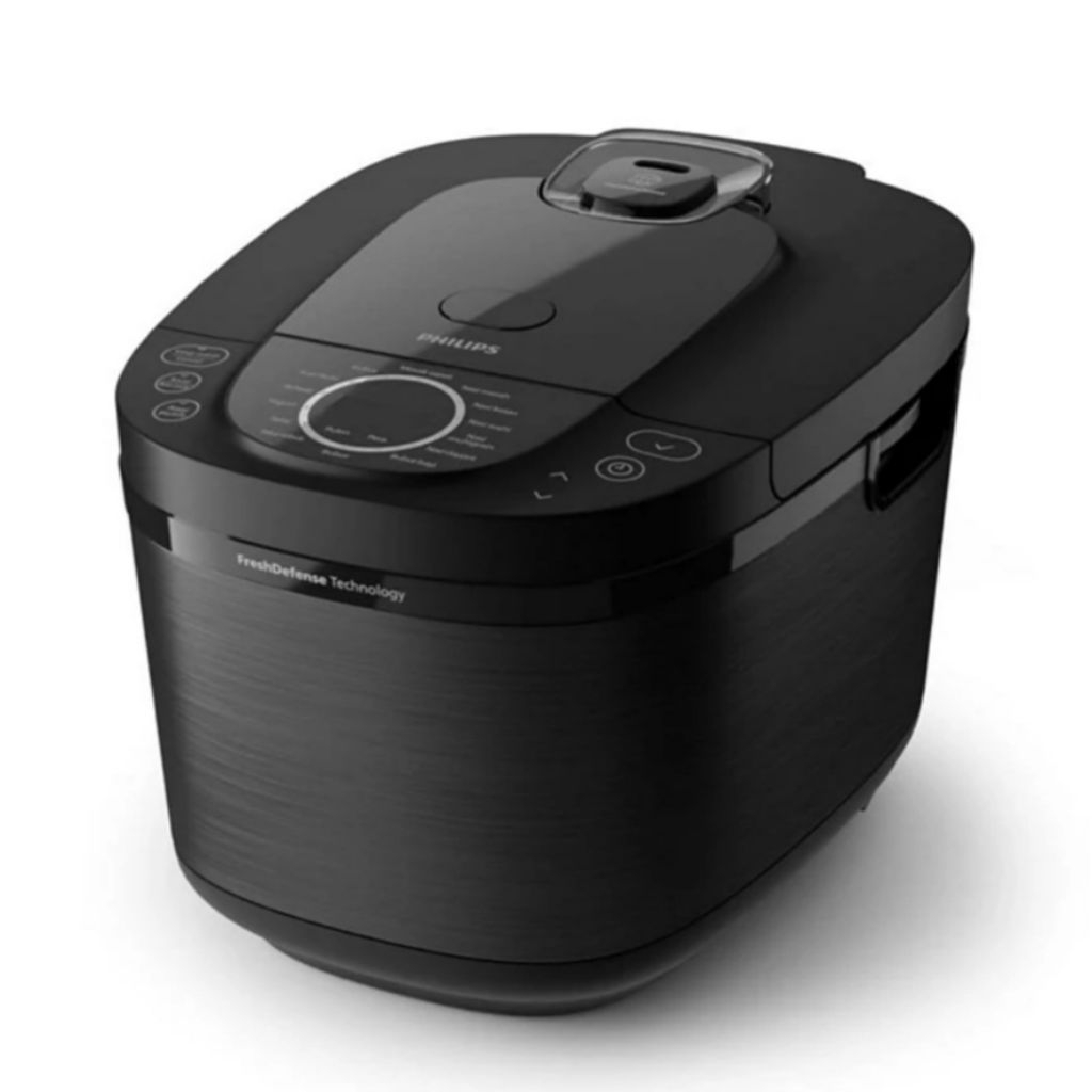 Rice Cooker PHILIPS HD-4812/31 / HD4812 Magic Com Seri 5000 Digital 1.8 Liter 400 Watt Penanak Nasi