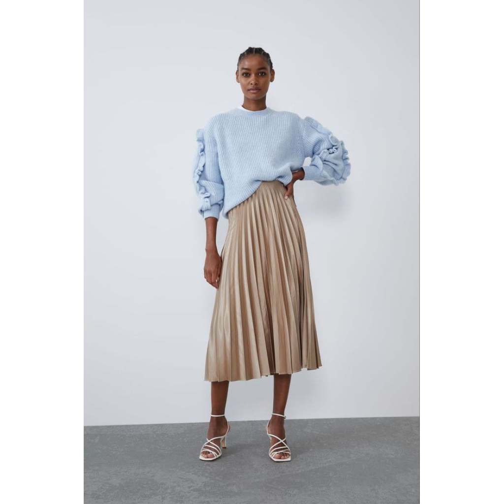 Zara Women's Pleated Skirt