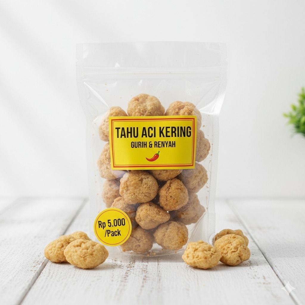 Toping Seblak "Tahu Aci Kering"