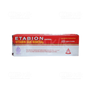 Etabion tablet vitamin dan mineral