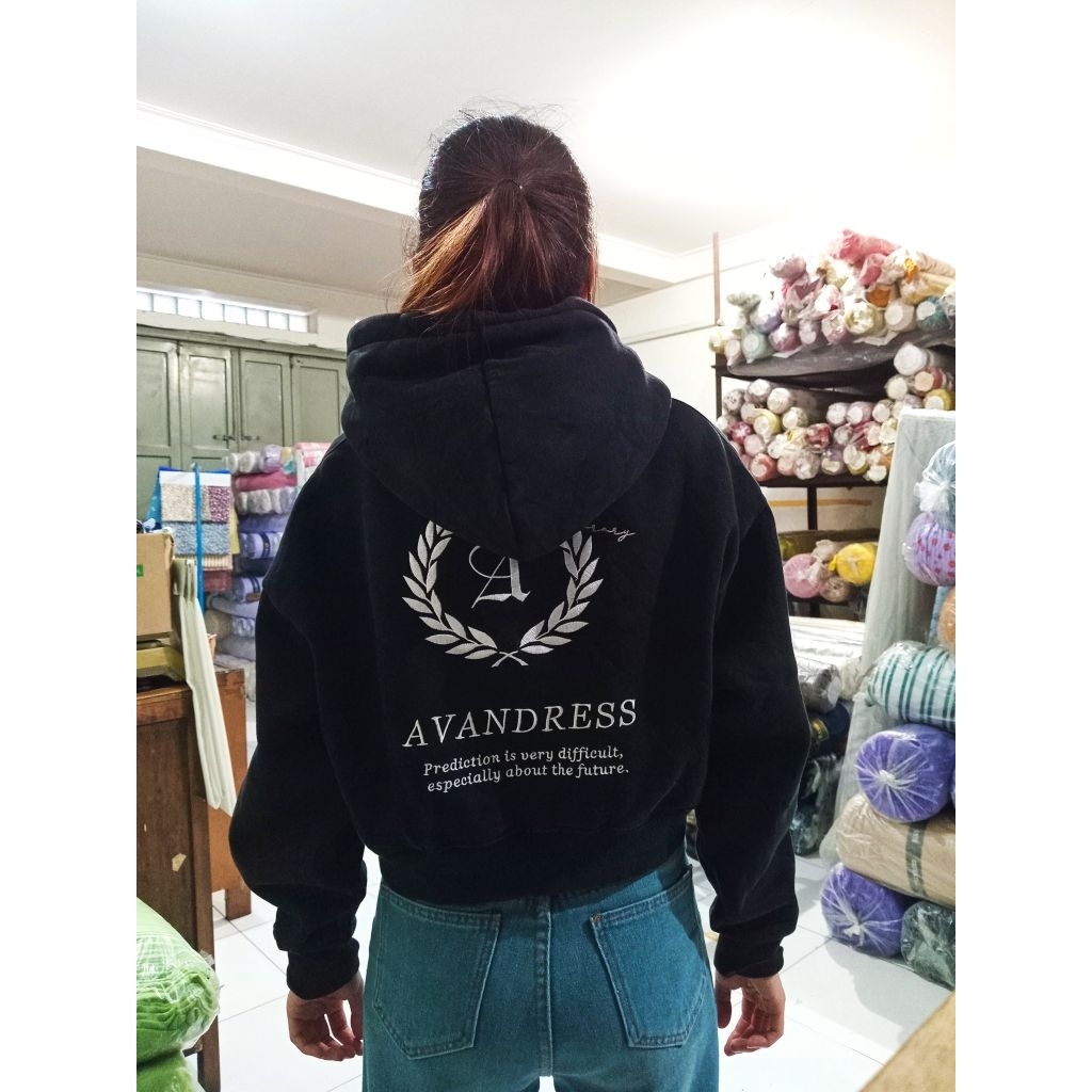 hoodie crop avandress jeno nct dream