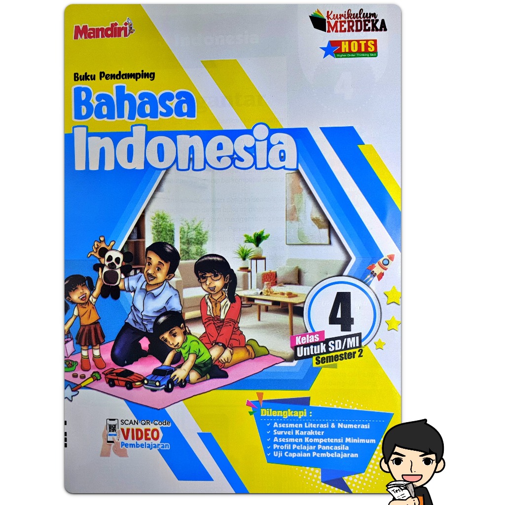 LKS BAHASA INDONESIA SD KELAS 4 SEMESTER 2 KURIKULUM MERDEKA | MANDIRI