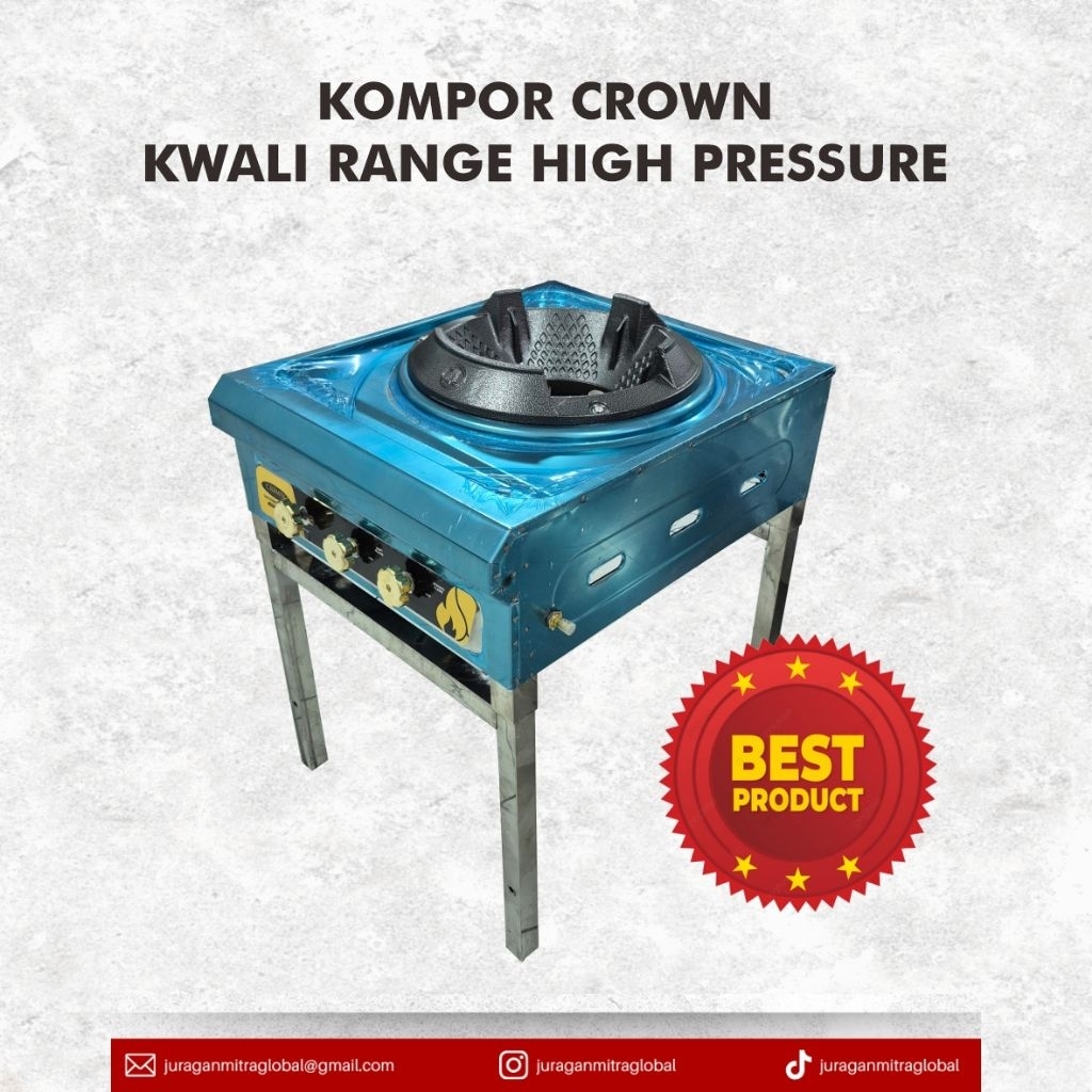 Kompor Crown // Kwali Range // Kompor Stainless Steel