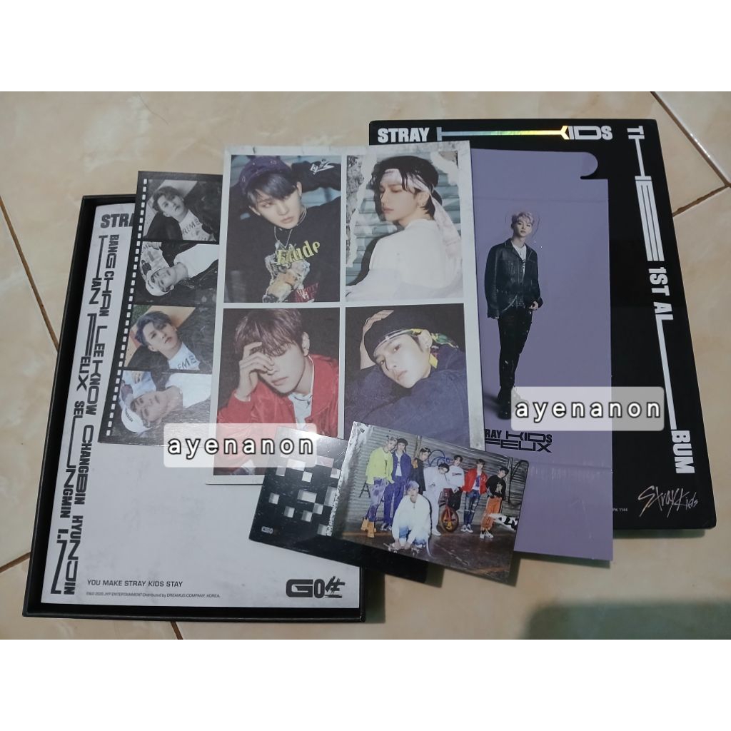 Album Limited Stray Kids Go Live unsealed, PC Limited Go Live Han Jisung