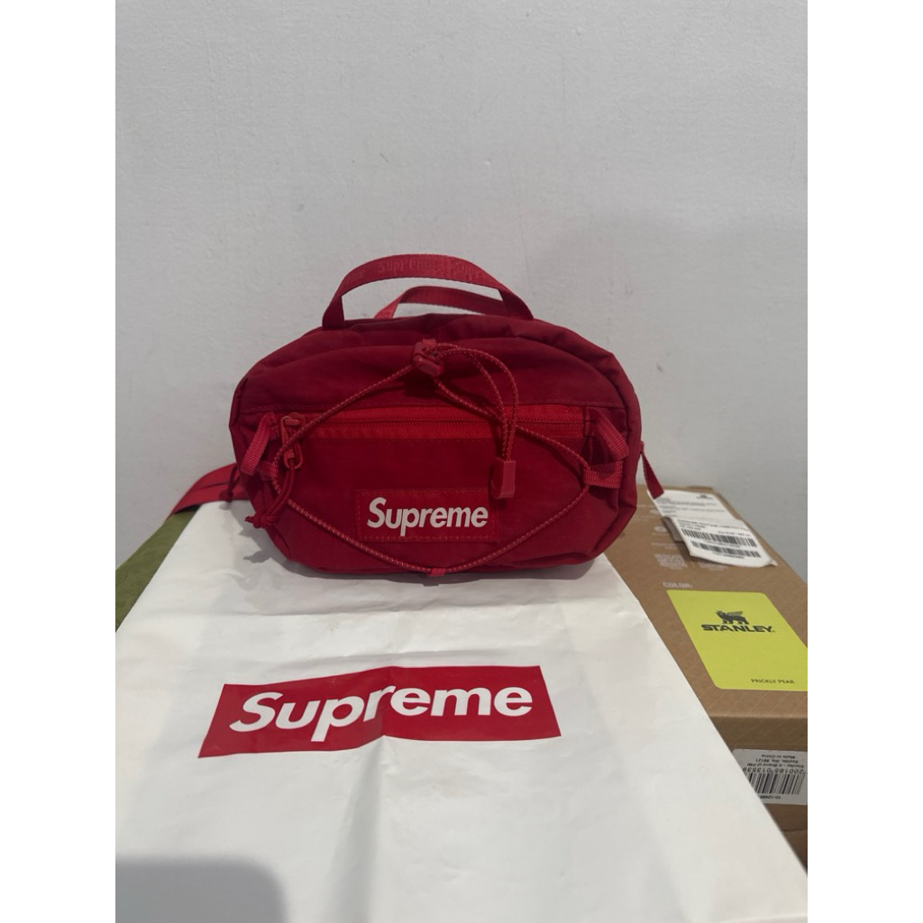 supreme cordura waistbag second tas supreme second