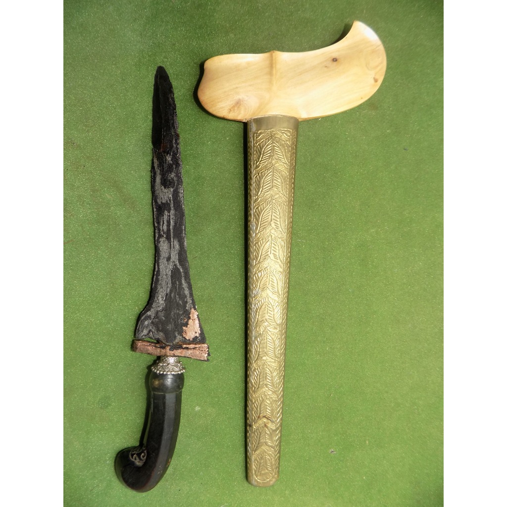 betok pamor kulit semangka era mataram tua tambal perunggu