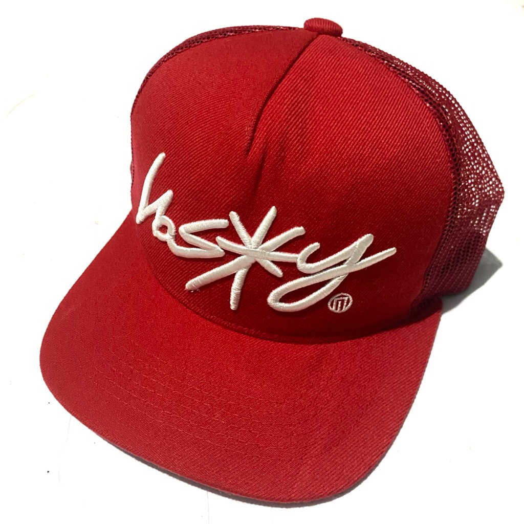Nasty Palm Trucker Hat Merah OSFA