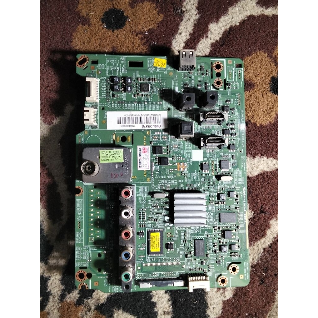MAINBOARD MB MODUL MOBO BOARD MESIN TV SAMSUNG UA32EH5000M UA32EH5000 32EH5000