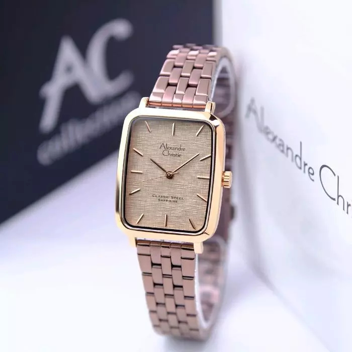 ORIGINAL JAM TANGAN PRIA ALEXANDRE CHRISTIE RANTAI GARANSI RESMI STAINLESS STEEL AC 1019 1037 1038 1