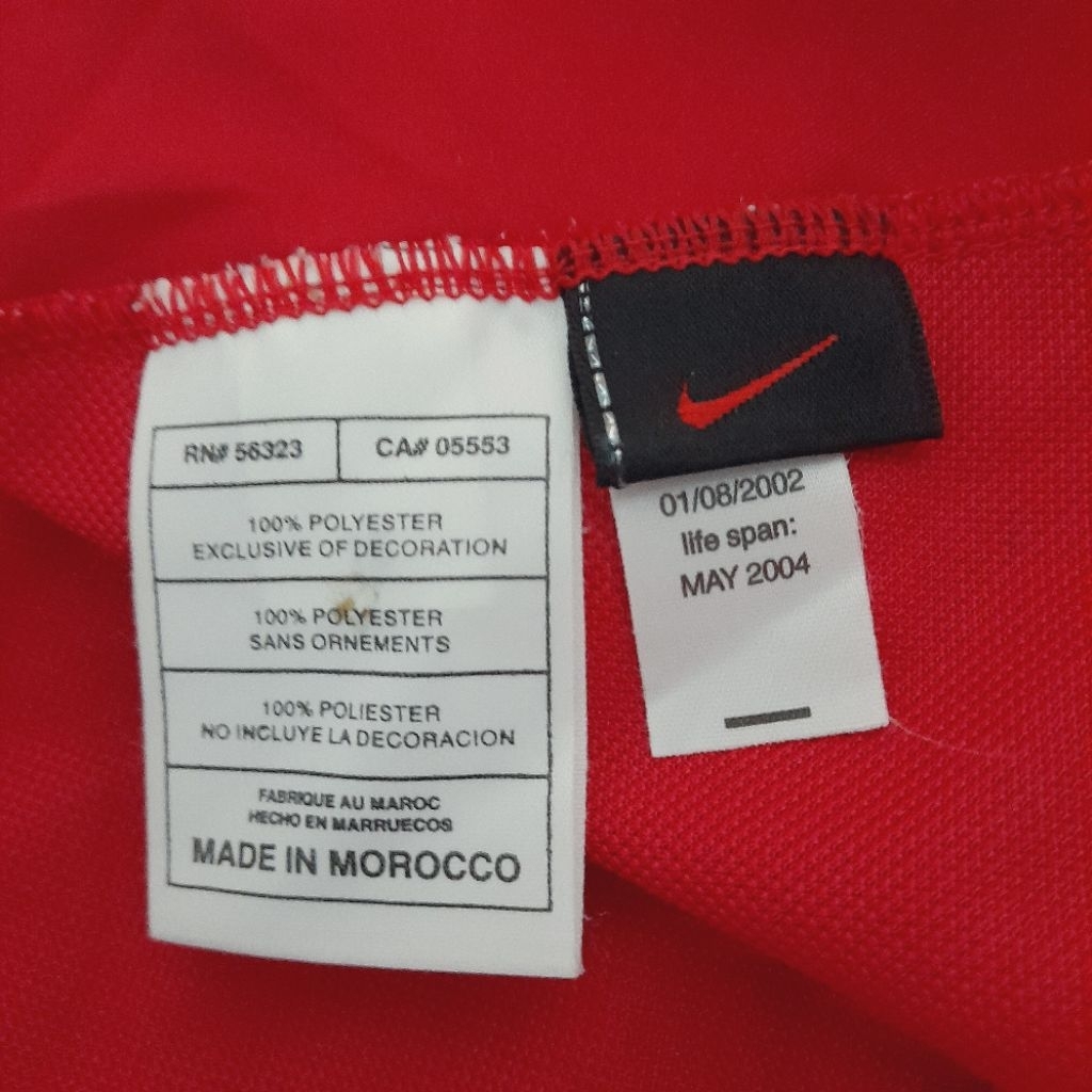 JERSEY MANCHESTER UNITED 2003