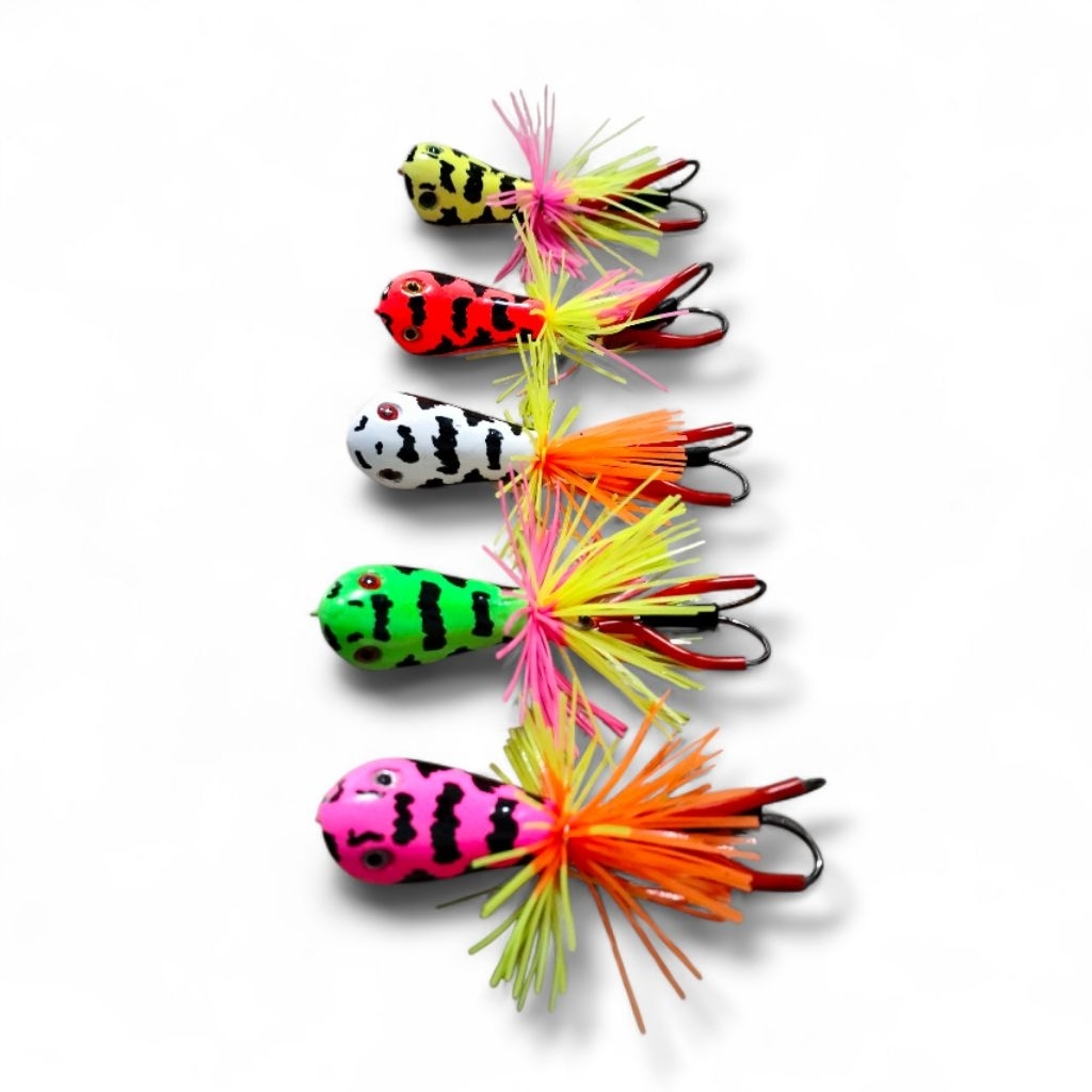 JUMP FROG GEOL RETEL MINI 4 CM BERAT 5 GRAM | UMPAN CASTING IKAN GABUS