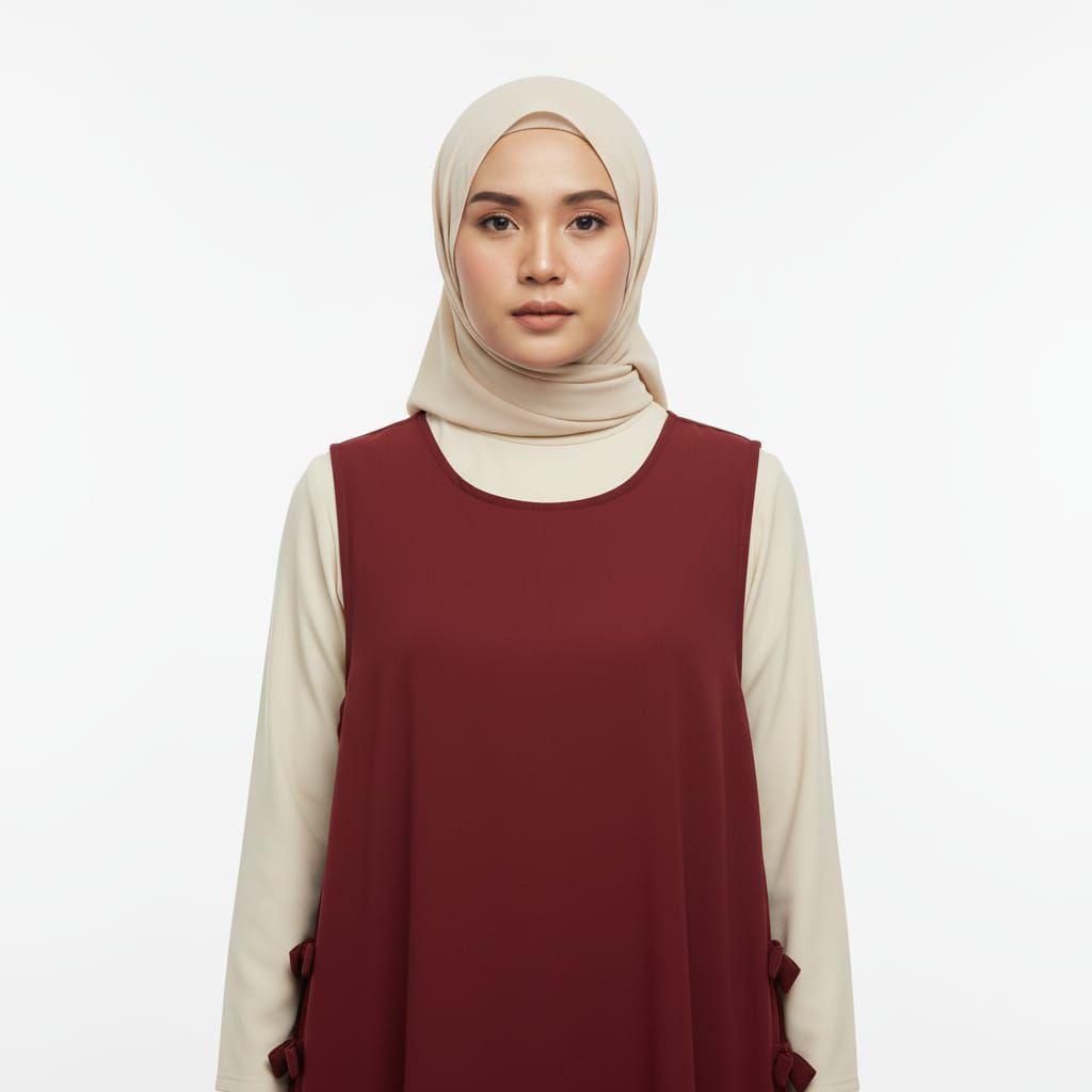 outer wanita tanpa lengan