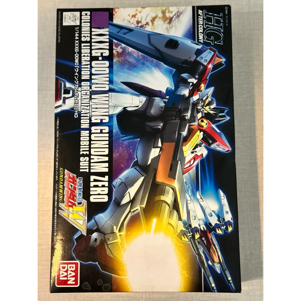 Bandai HG XXXG-OOWO wing gundam zero