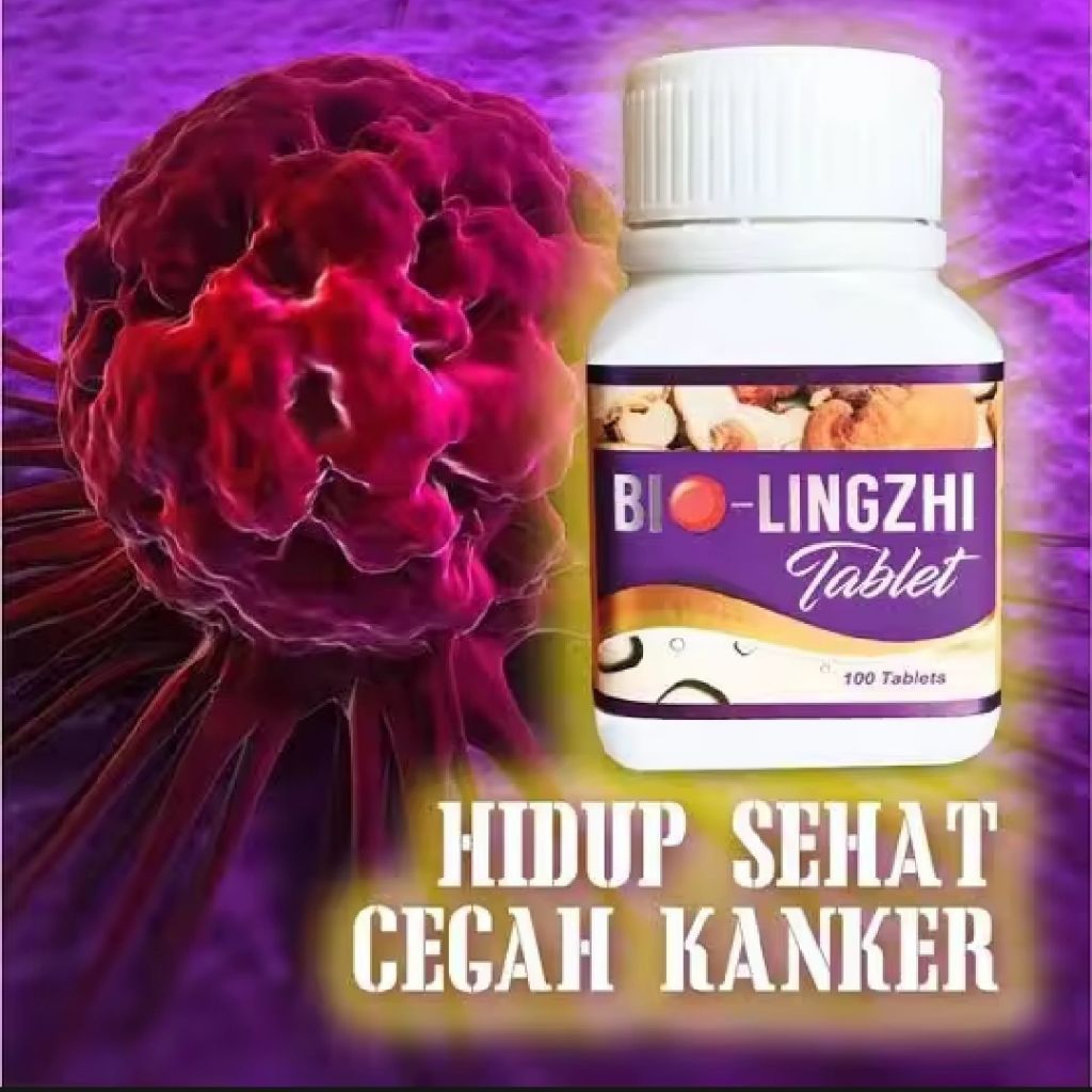 Bio Lingzhi Original Obat Herbal Kesehatan Jantung Bio-Lingzhi 60 Capsul Original Bpom