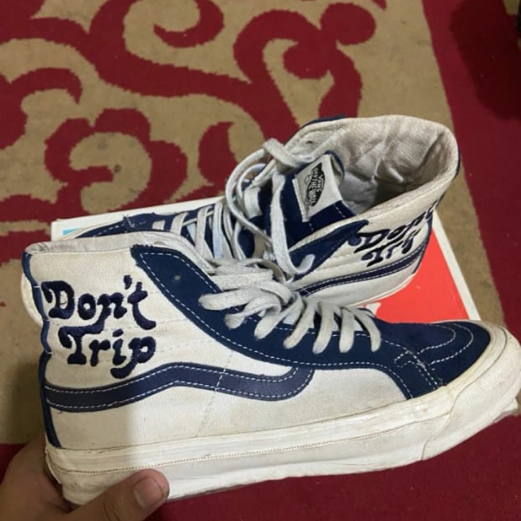 Vans OG Sk8Hi x Free & Easy Navy White