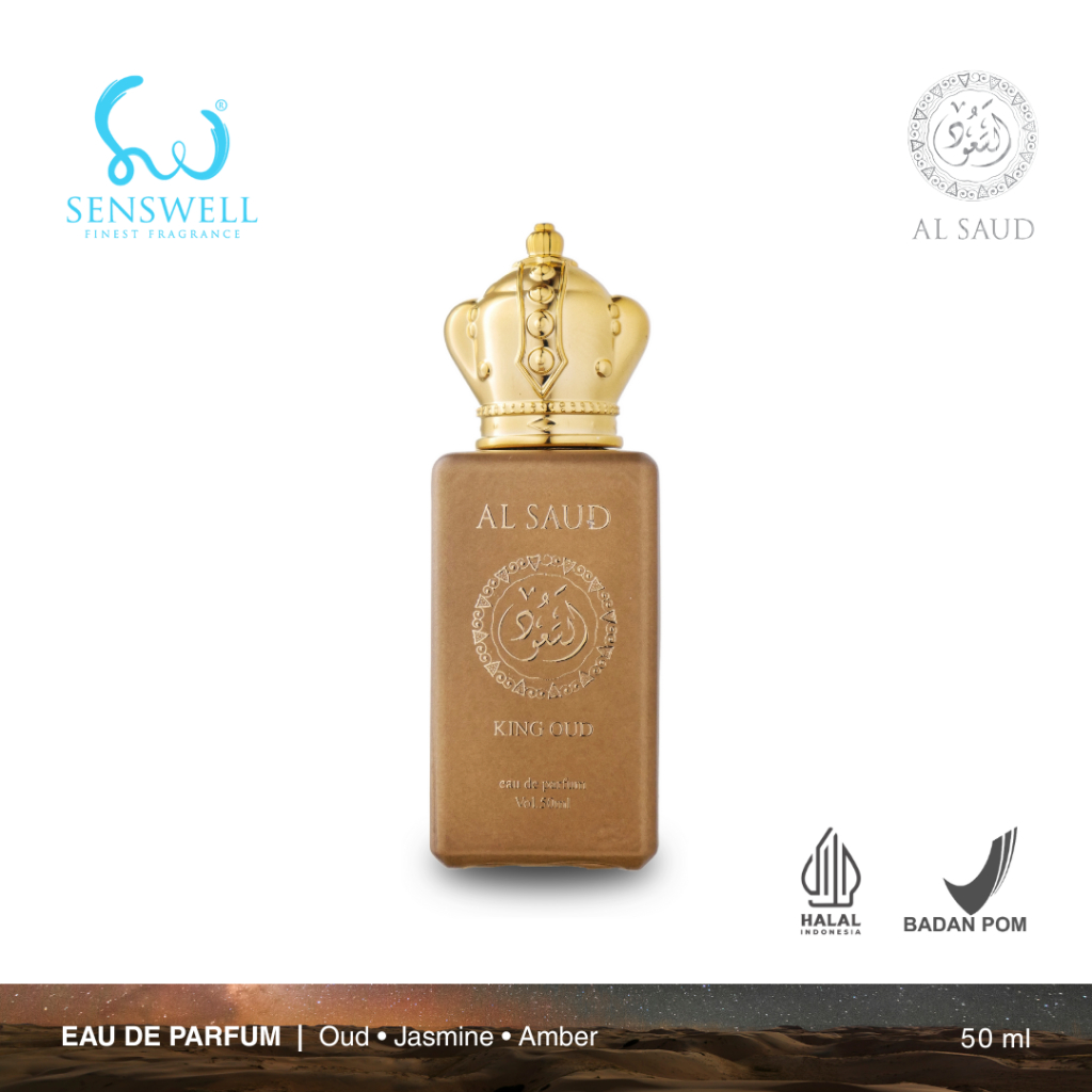 AL SAUD King Oud Eau De Parfum 50 Ml- Arabian Parfum