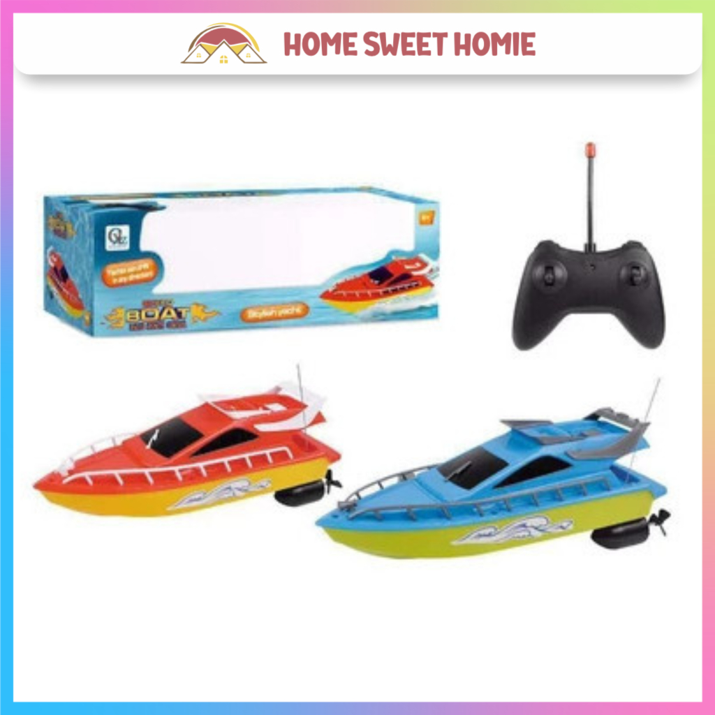 RC SPEED BOAT Remote Control perahu air Kapal RC Speedboat Kapal Remot Kontrol RC racing boat