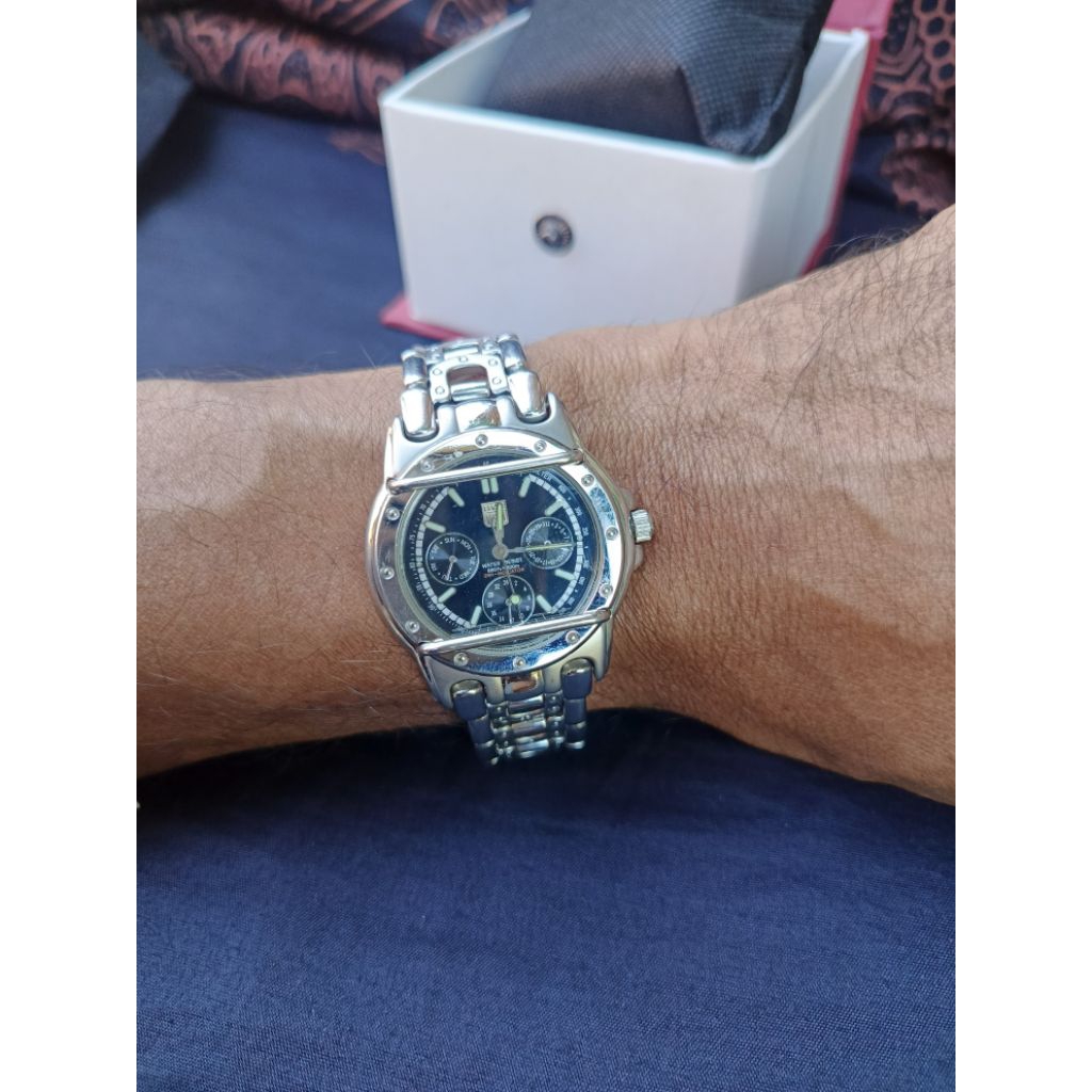 ja816 Jam tangan ELGIN USA Quartz movement batere