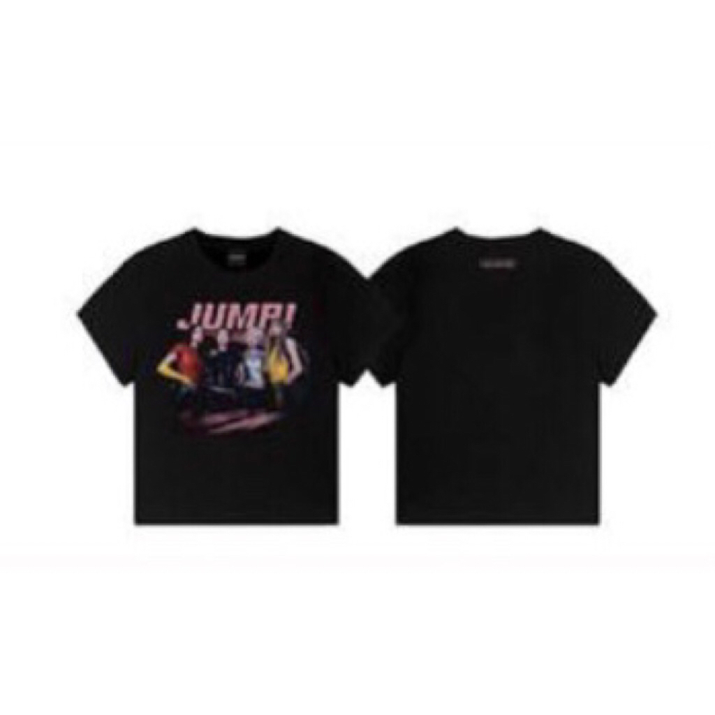 READY STOCK OFFICIAL BLACKPINK PHOTO TSHIRT JUMP