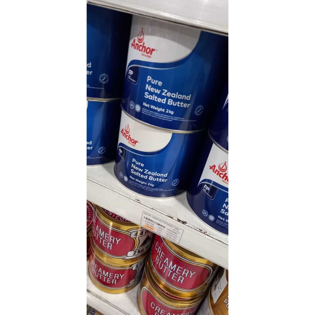 Anchor salted butter 2kg | Mentega Anchor salted butter 2 kg